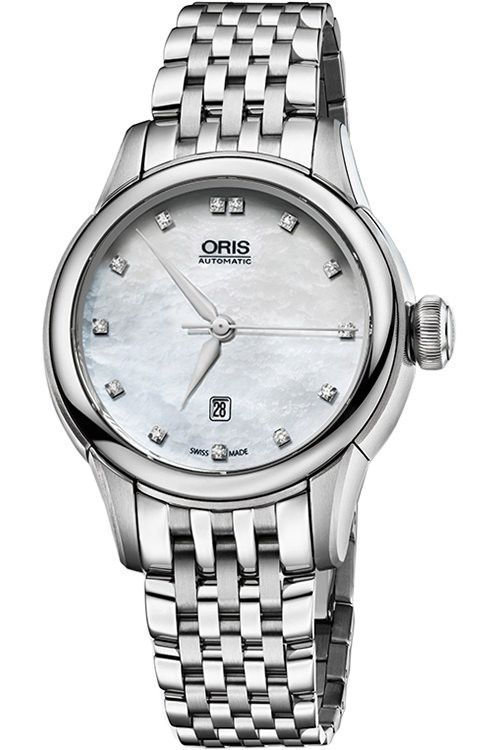 Oris  31 mm Watch in White Dial For Women - 1