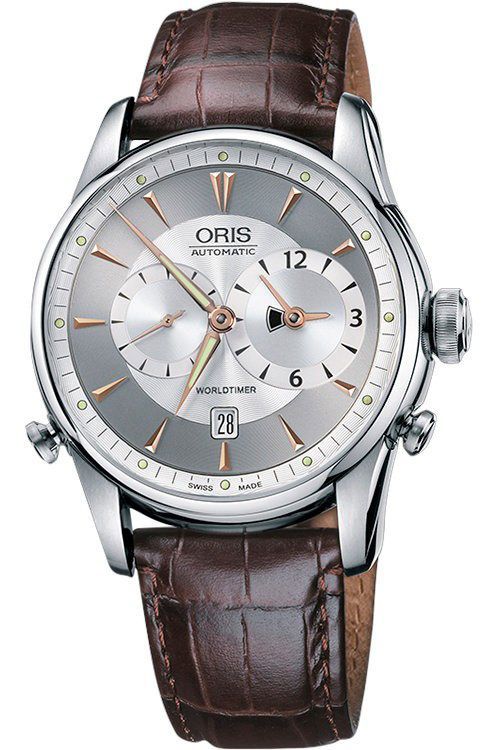 Oris  42.5 mm Watch in Silver Dial For Men - 1