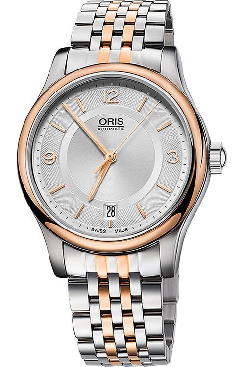 Oris  37 mm Watch in Silver Dial For Men - 1