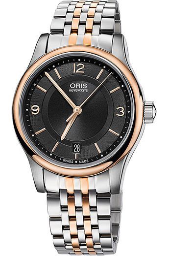 Oris  37 mm Watch in Black Dial For Men - 1