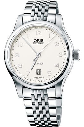 Oris  42 mm Watch in Silver Dial For Men - 1