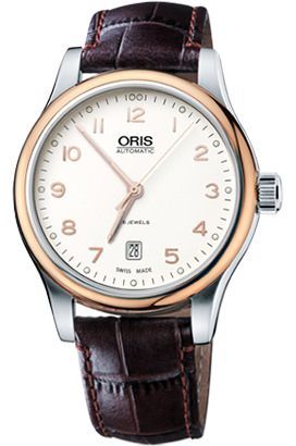 Oris  42 mm Watch in Silver Dial For Men - 1