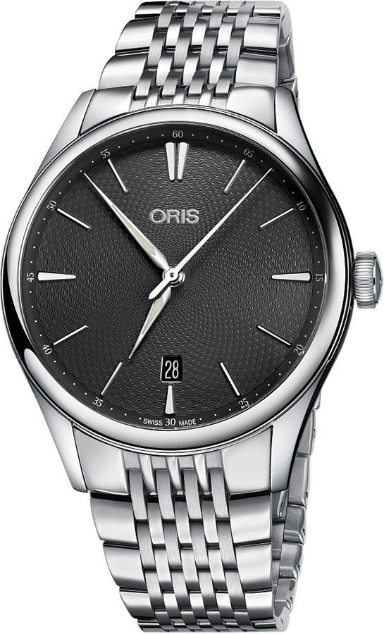 Oris Artelier Artelier Date Grey Dial 40 mm Automatic Watch For Men - 1