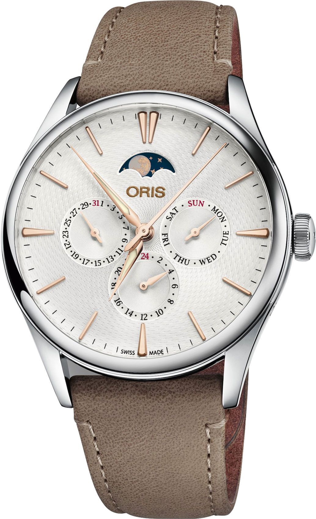 Oris Culture Artelier Complication Silver Dial 40 mm Automatic Watch For Men - 1