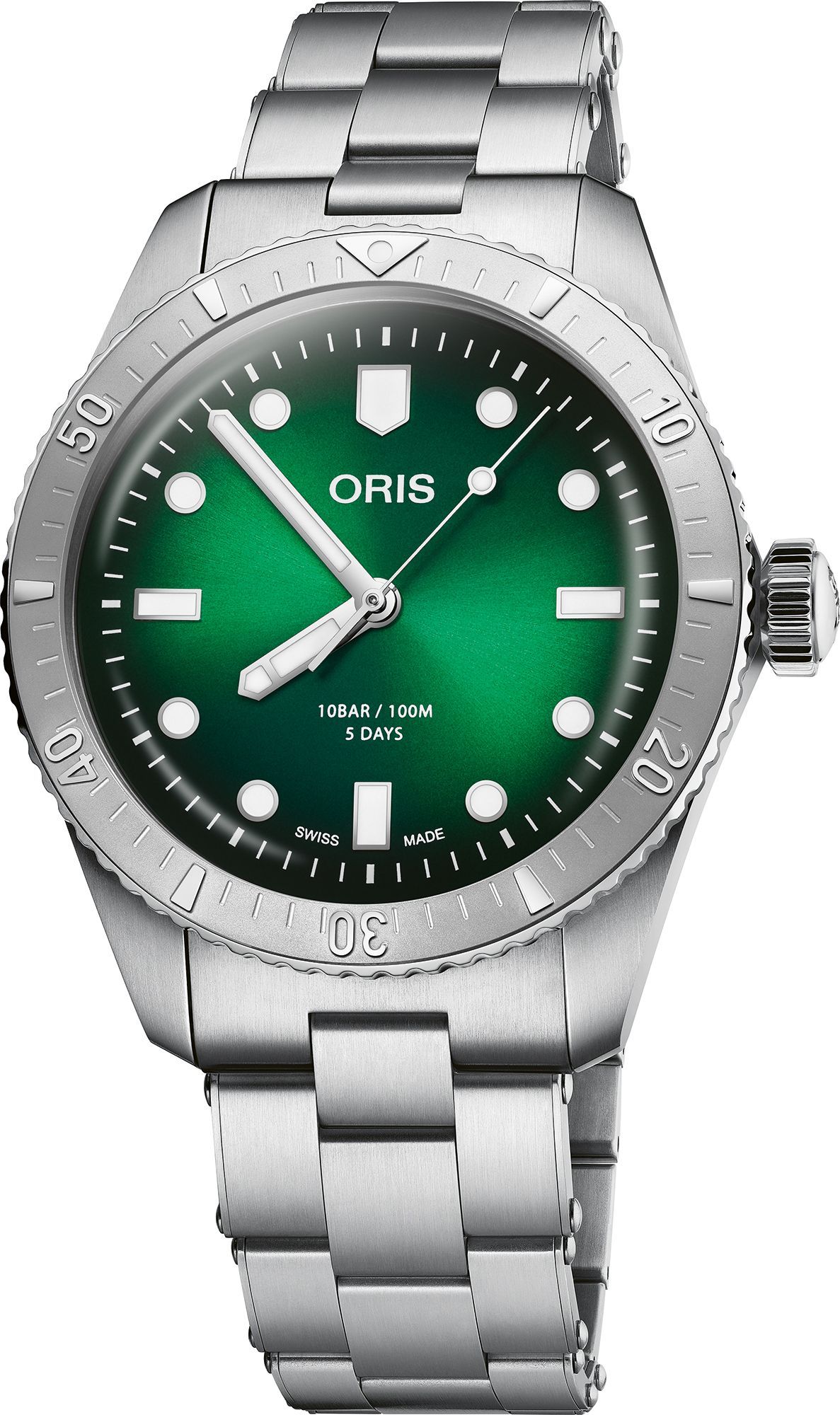 Oris Divers Divers Sixty-Five Calibre 400 Green Dial 38 mm Automatic Watch For Men - 1