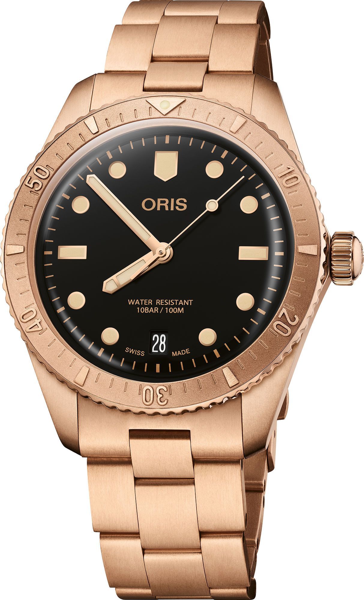 Oris Divers Divers Sixty-Five Date Black Dial 38 mm Automatic Watch For Unisex - 1