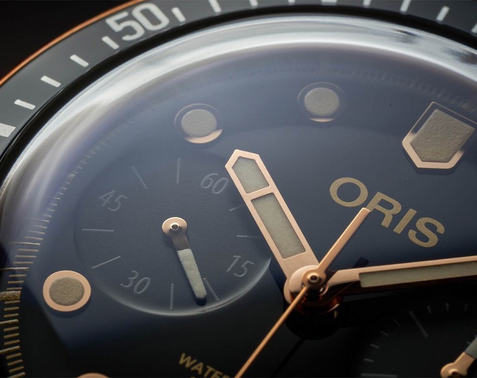 Oris Divers Divers Sixty-Five Chronograph Black Dial 43 mm Automatic Watch For Men - 6