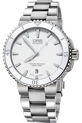 Oris Divine  White Dial 40 mm Automatic Watch For Men - 1