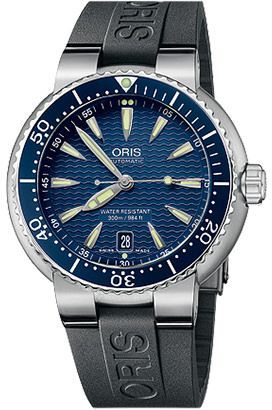 Oris Diving  Blue Dial 44 mm Automatic Watch For Men - 1