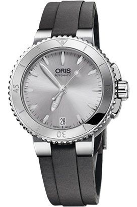 Oris Diving  Silver Dial 36 mm Automatic Watch For Women - 1