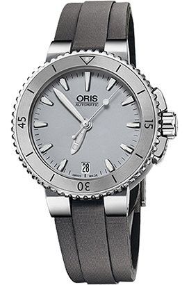 Oris Diving  Grey Dial 36 mm Automatic Watch For Women - 1