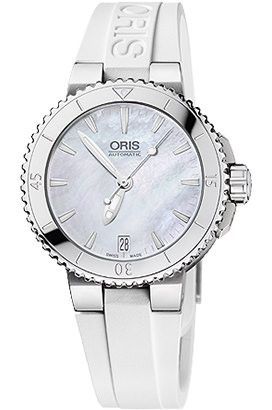 Oris Diving  MOP Dial 36 mm Automatic Watch For Women - 1