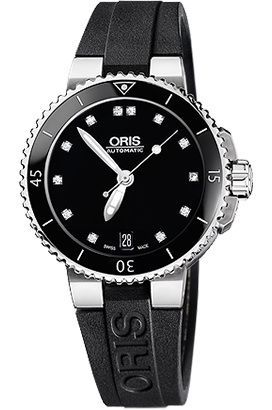 Oris  36 mm Watch in Black Dial For Women - 1