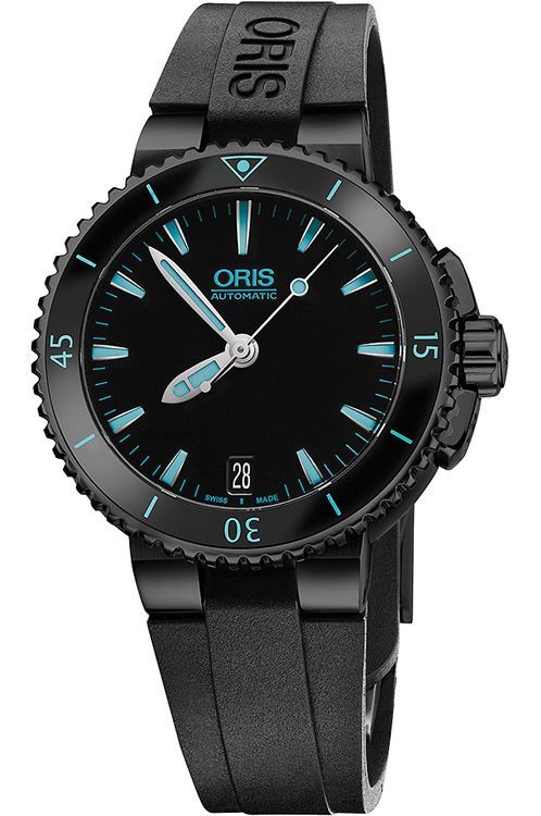 Oris Diving  Black Dial 36 mm Automatic Watch For Women - 1