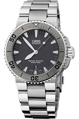 Oris Diving  Grey Dial 43 mm Automatic Watch For Men - 1