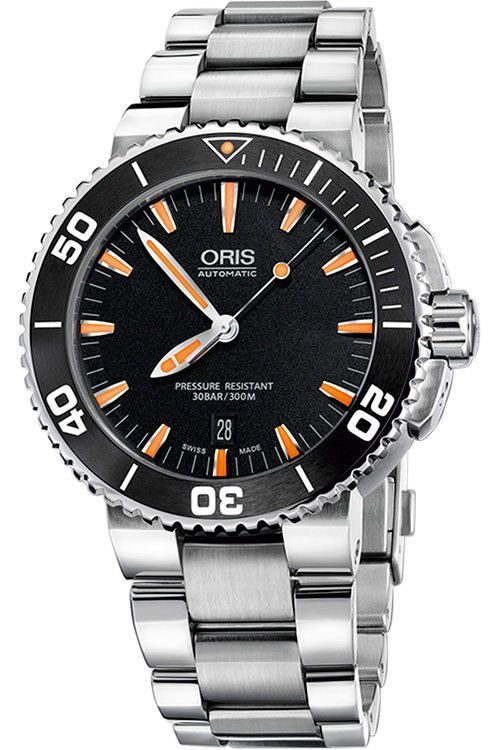 Oris Diving  Black Dial 43 mm Automatic Watch For Men - 1