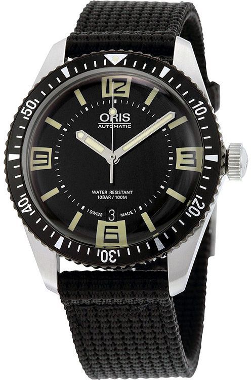 Oris Divers Sixty Five 40 mm Watch in Black Dial