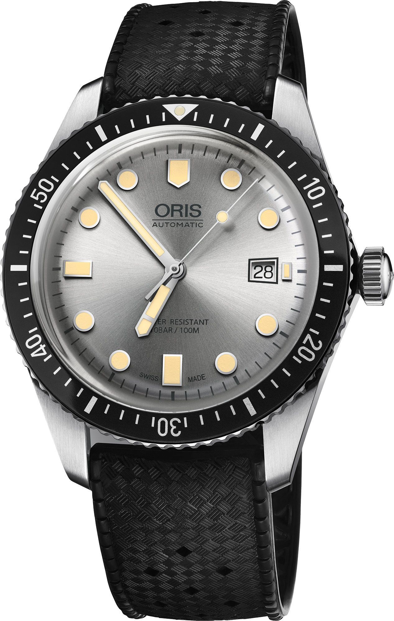 Oris Divers Sixty-Five 42 mm Watch in Silver Dial For Men - 1