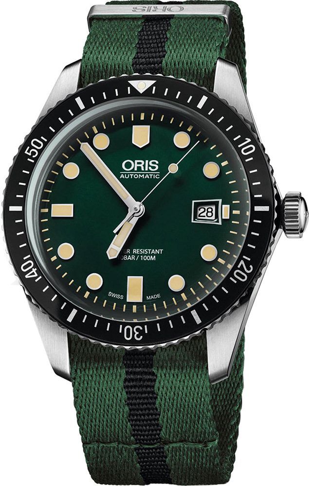 Oris Diving Divers Sixty-Five Green Dial 42 mm Automatic Watch For Men - 1