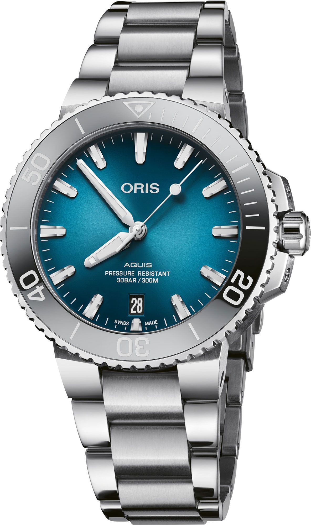 Oris Aquis Aquis Date Blue Dial 39.50 mm Automatic Watch For Men - 1