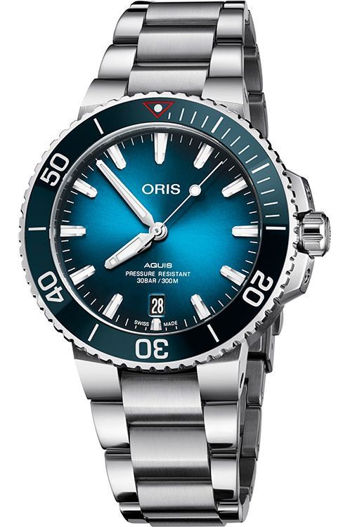 Oris Ocean Trilogy 39.5 mm Watch in Blue Dial