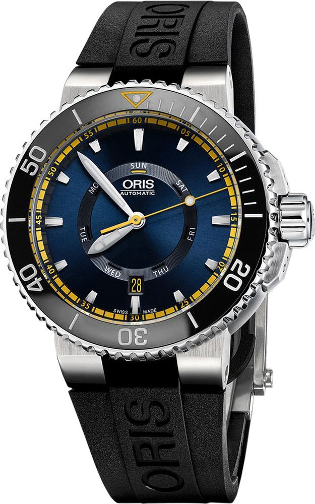 Oris Diving Great Barrier Reef Limited Edition II Blue Dial 46 mm Automatic Watch For Men - 1