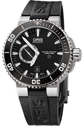 Oris  46 mm Watch in Black Dial For Men - 1