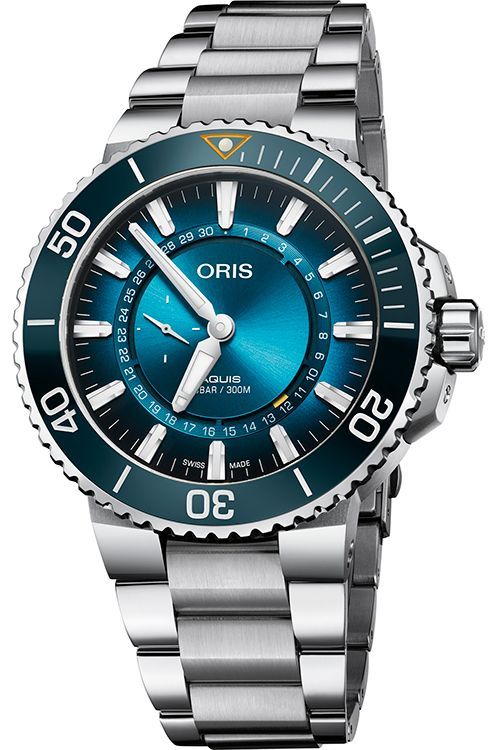 Oris Ocean Trilogy 43.5 mm Watch in Blue Dial