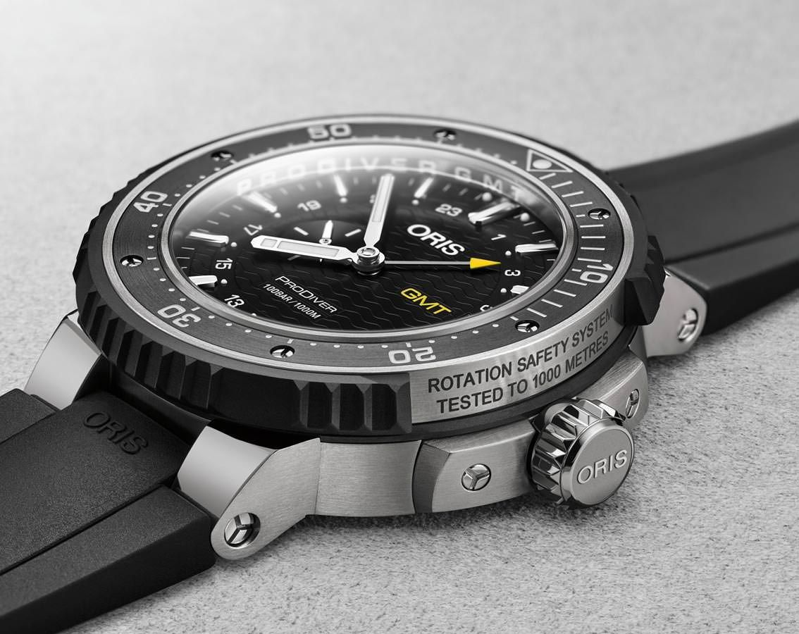 Oris ProDiver ProDiver GMT Black Dial 49 mm Automatic Watch For Men - 3