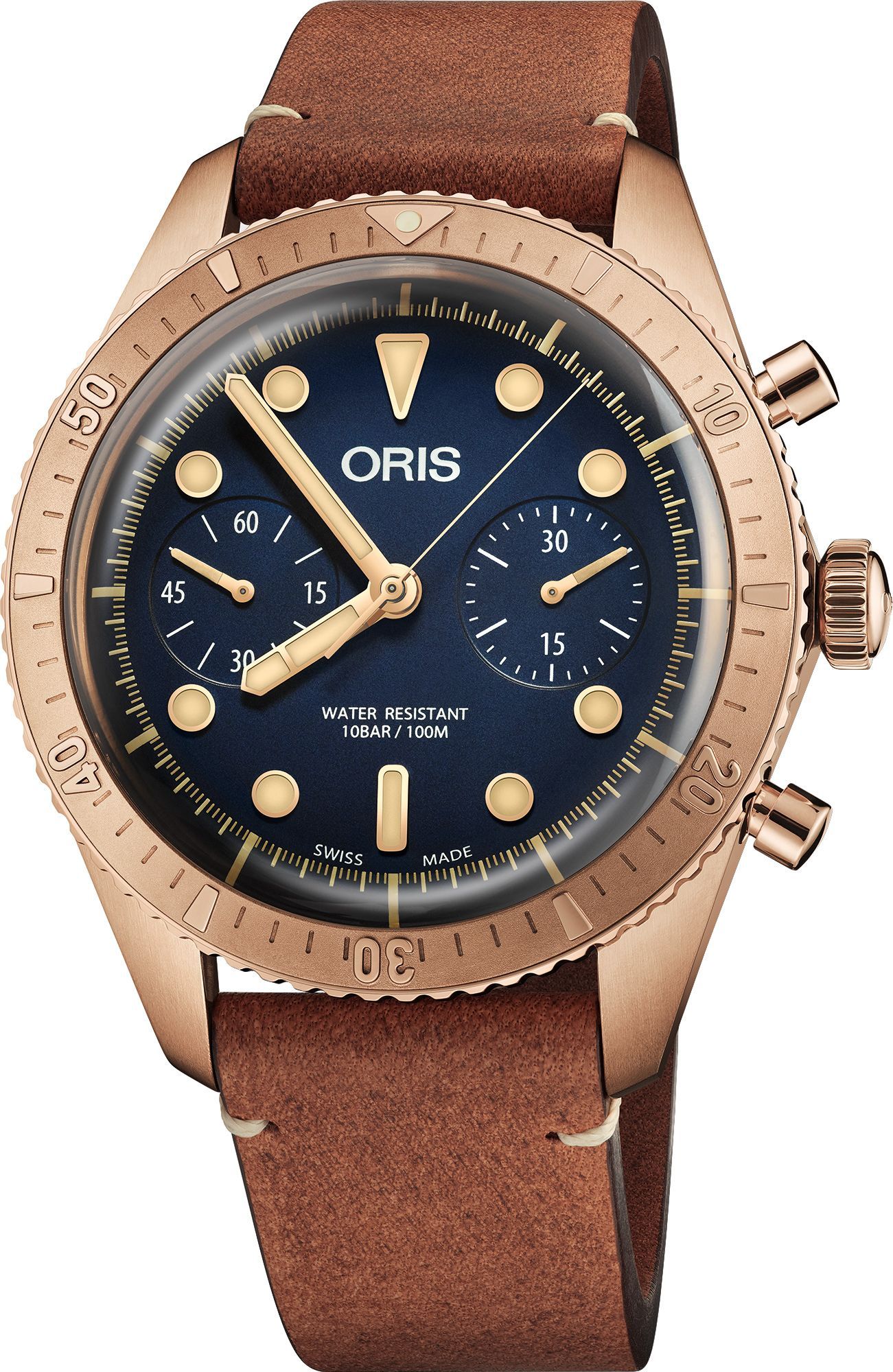 Oris Carl Brashear 43 mm Watch in Blue Dial For Men - 1