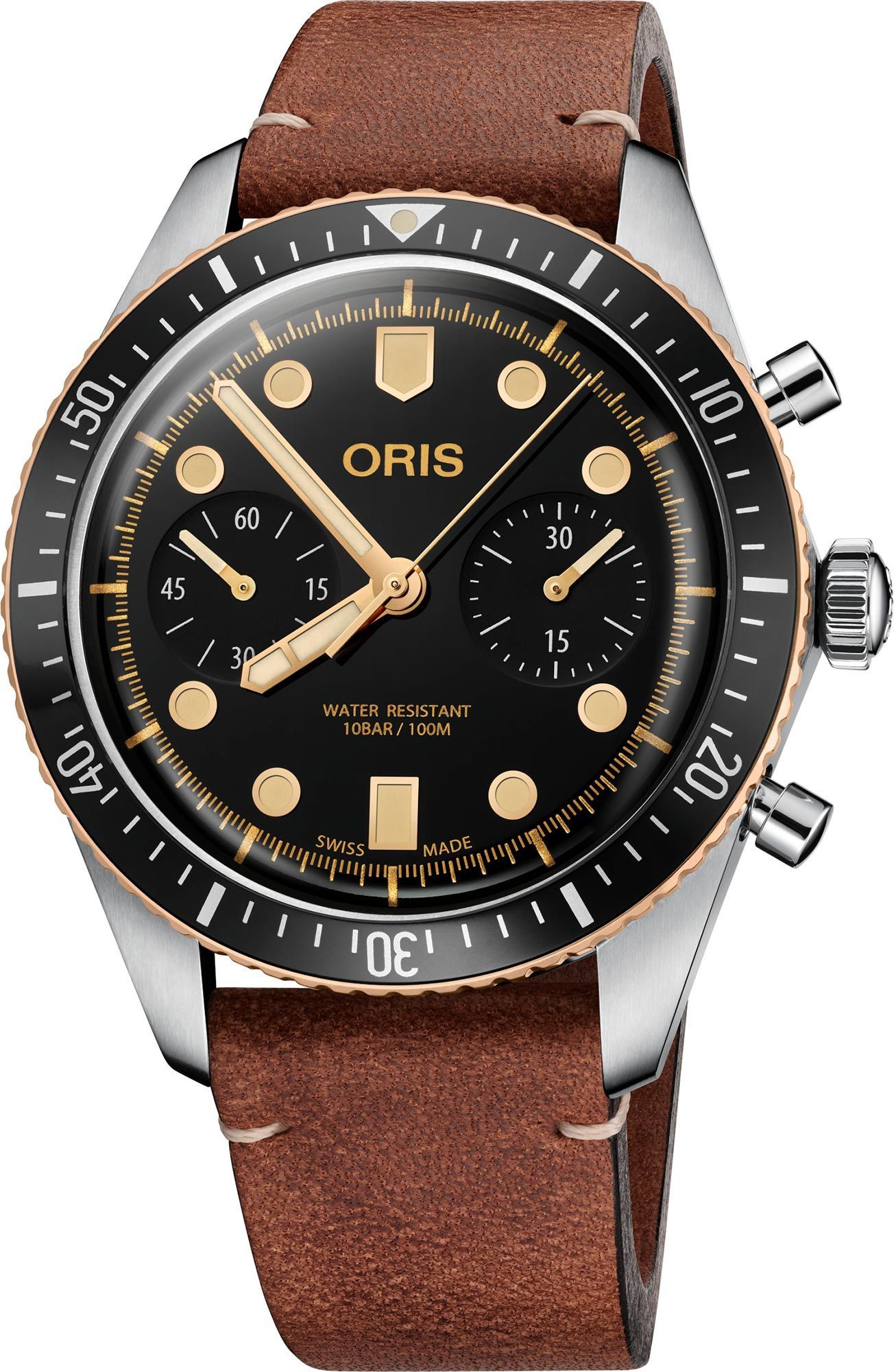 Oris Divers Sixty-Five Chronograph 43 mm Watch in Black Dial For Men - 1
