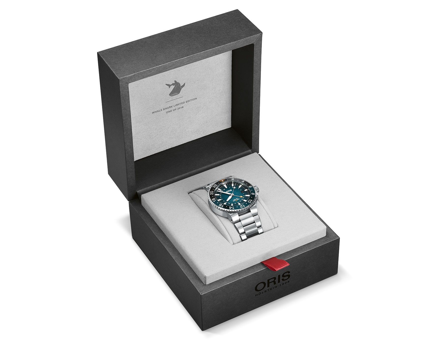 Oris Whale Shark Limited Edition 43.50 mm Watch in Blue Dial