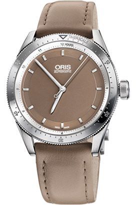 Oris  37 mm Watch in Brown Dial For Women - 1