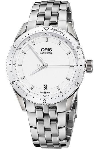 Oris Motor Sport  White Dial 37 mm Automatic Watch For Women - 1