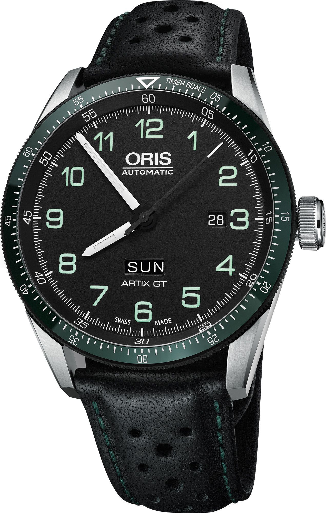 Oris Motor Sport Calobra Black Dial 44 mm Automatic Watch For Men - 1