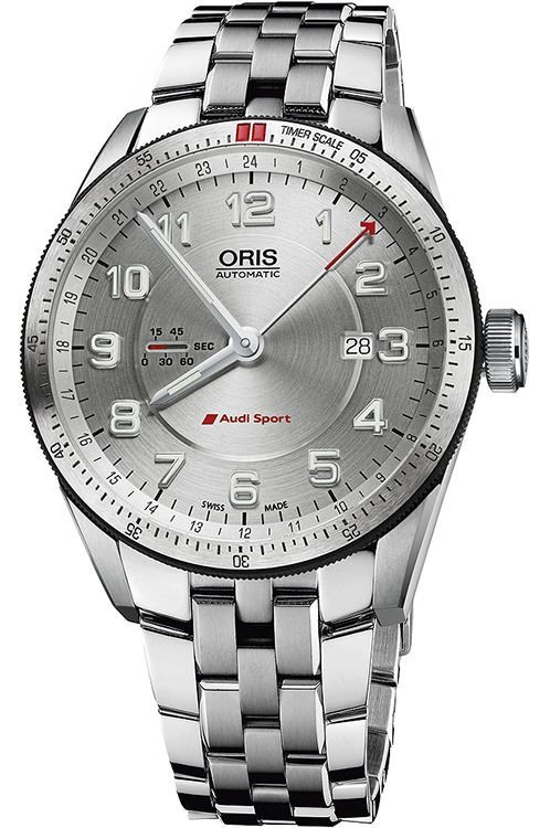 Oris Motor Sport  Silver Dial 44 mm Automatic Watch For Men - 1