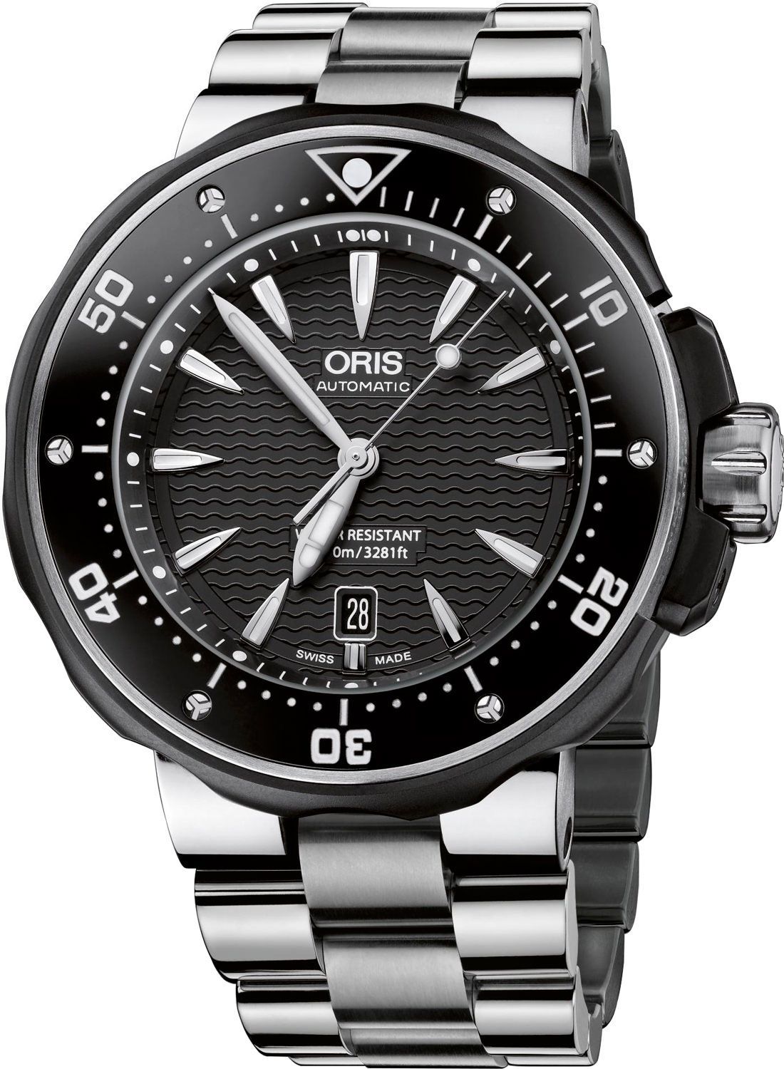 Oris Diving Prodiver Black Dial 49 mm Automatic Watch For Men - 1
