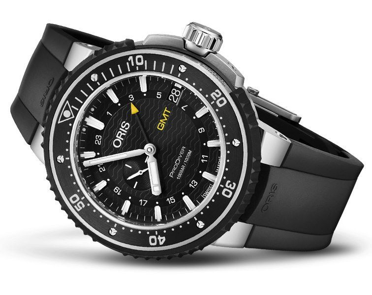 Oris ProDiver ProDiver GMT Black Dial 49 mm Automatic Watch For Men - 4