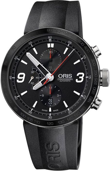 Oris Motor Sport TT1 Black Dial 45 mm Automatic Watch For Men - 1