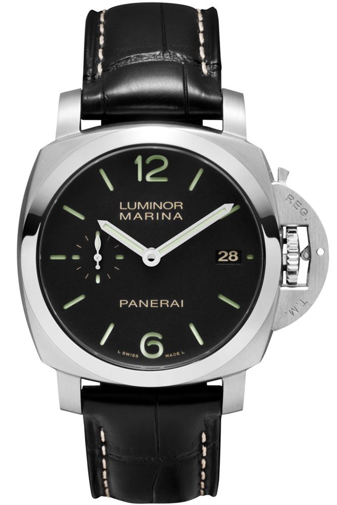 Panerai Luminor 3 Days Automatic Black Dial 42 mm Automatic Watch For Men - 1