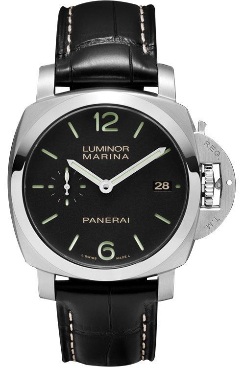 Panerai 3 Days Automatic 42 mm Watch in Black Dial