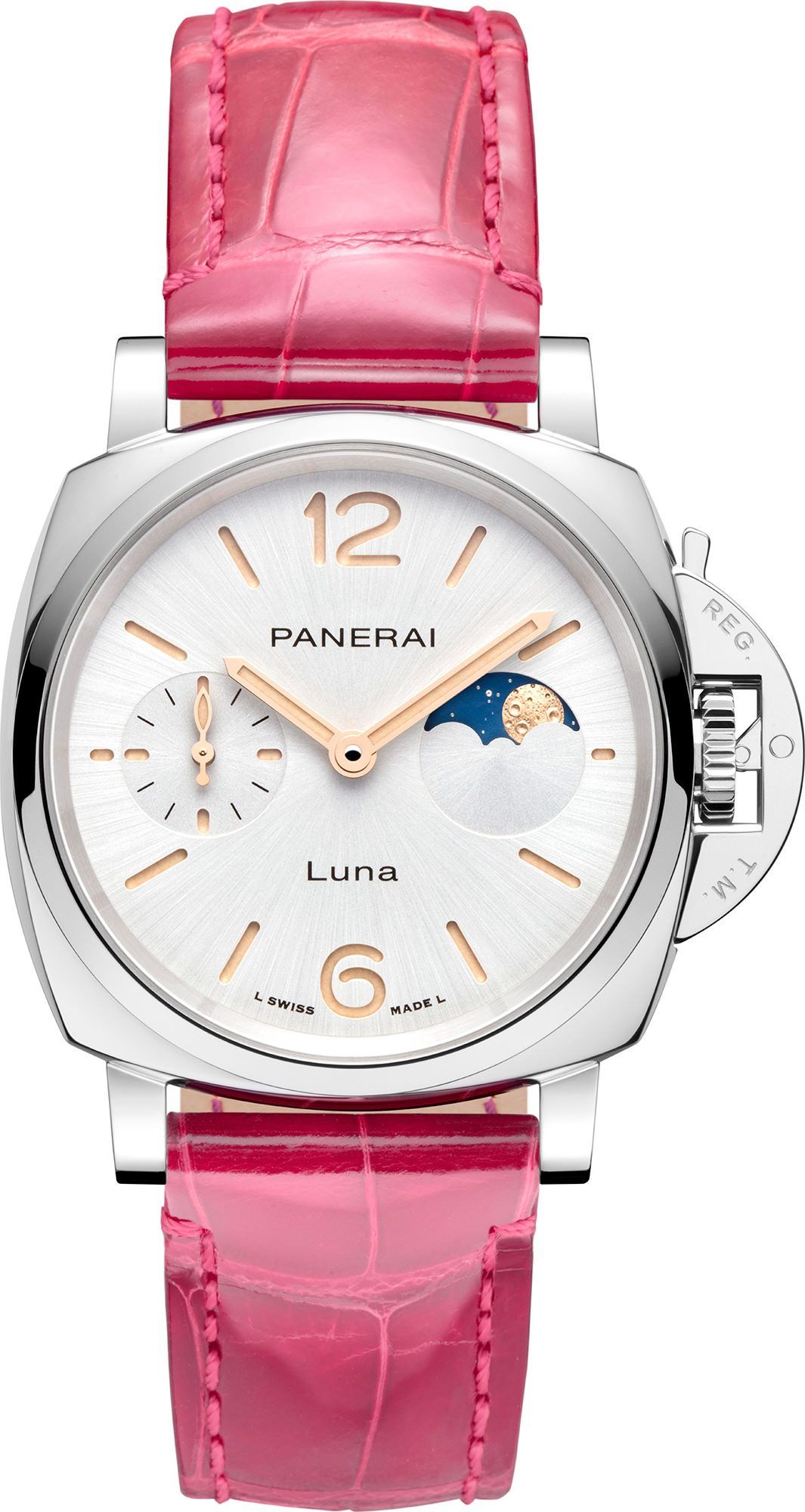Panerai Luminor Due  White Dial 38 mm Automatic Watch For Men - 1