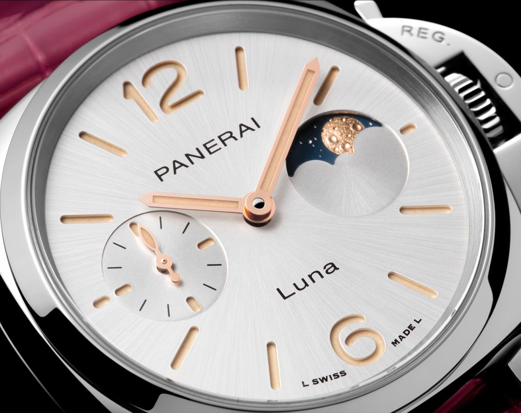 Panerai Luminor Due  White Dial 38 mm Automatic Watch For Men - 5