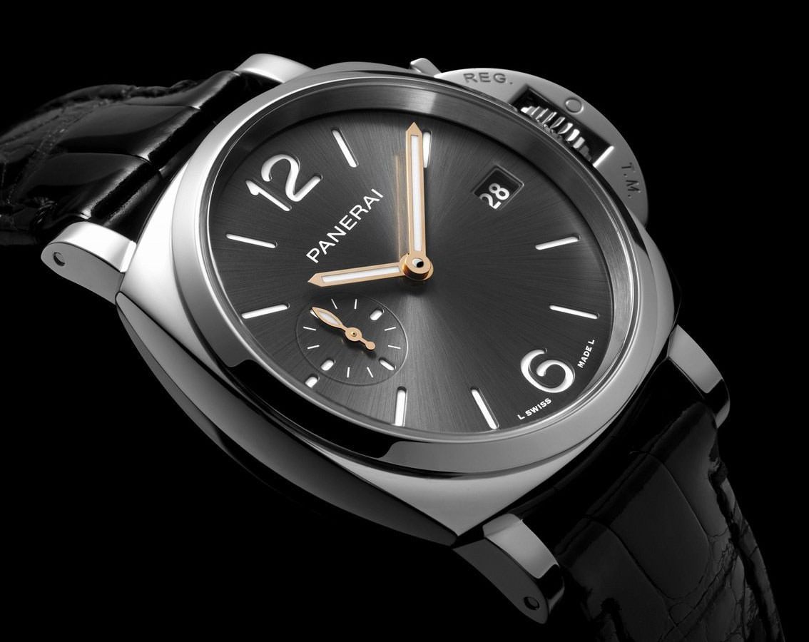 Panerai Luminor Due  Anthracite Dial 38 mm Automatic Watch For Unisex - 3