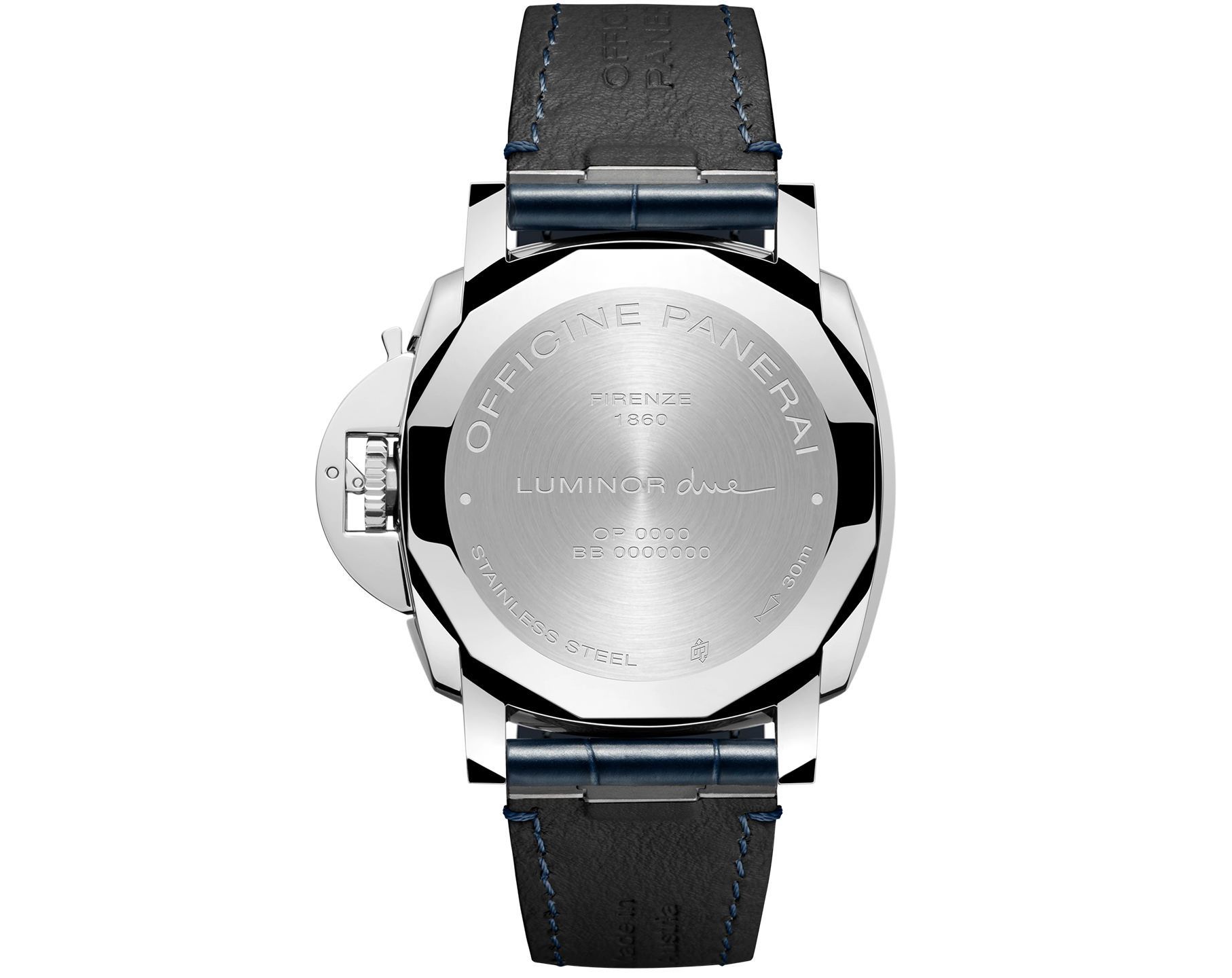 Panerai Luminor Due  Blue Dial 42 mm Automatic Watch For Men - 5