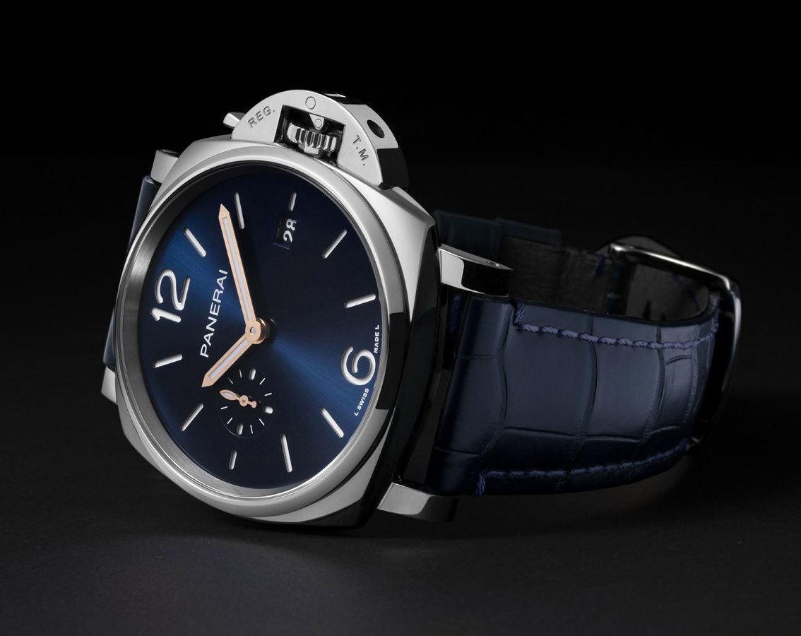 Panerai Luminor Due  Blue Dial 42 mm Automatic Watch For Men - 6