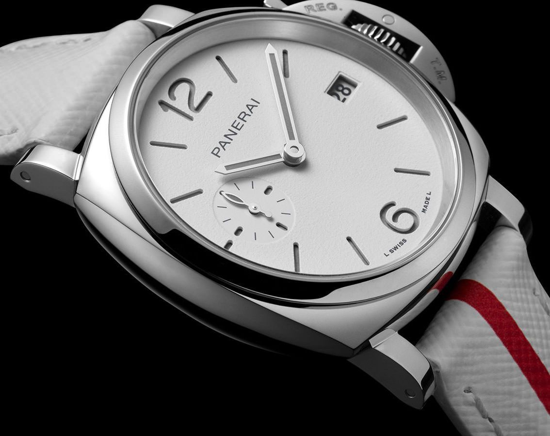 Panerai Luminor Due 38 mm Watch in White Dial