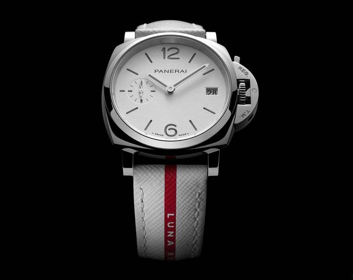 Panerai Luminor Due 38 mm Watch in White Dial