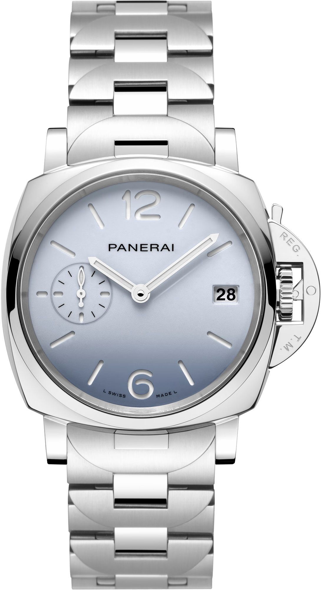 Panerai  38 mm Watch in Blue Dial For Unisex - 1