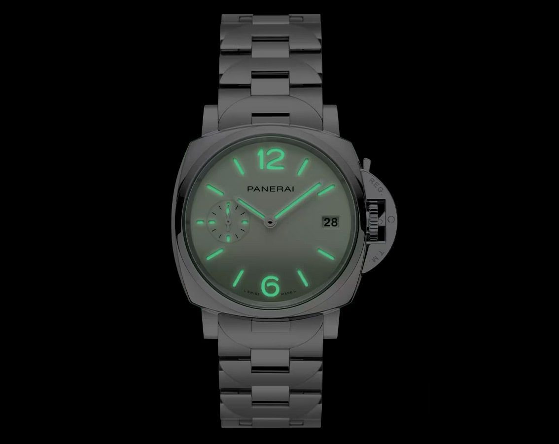 Panerai Luminor Due  Green Dial 38 mm Automatic Watch For Unisex - 3